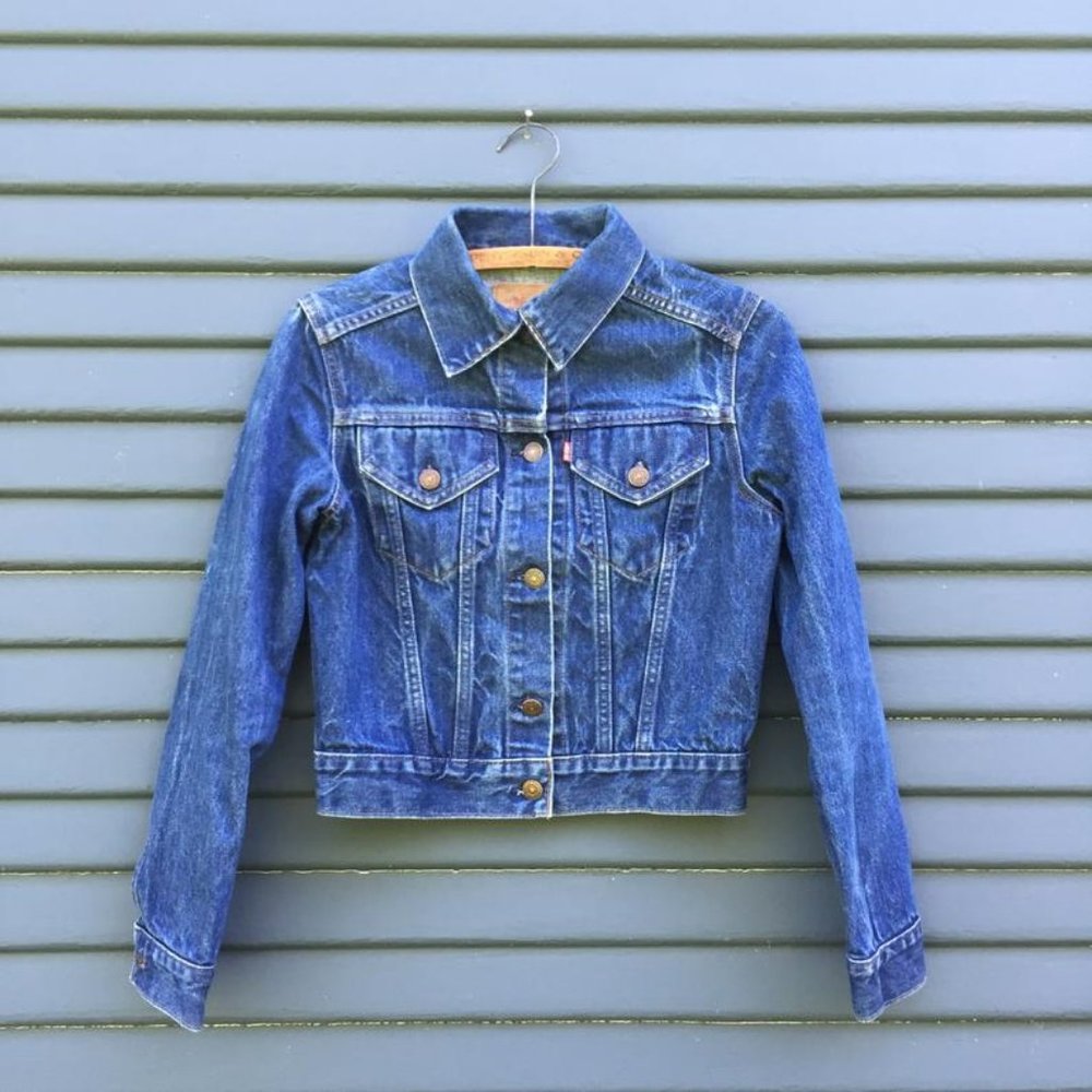 Vintage Levi's Cropped Jeans Denim Jacket